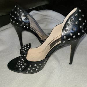 Black Studded heels